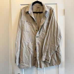 RedHead Men's Light Gray Shirt Jacket